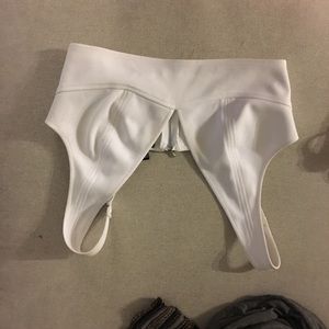 Crop top, zipper back